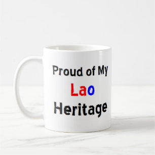 Taza De Café tazón de café del patrimonio lao