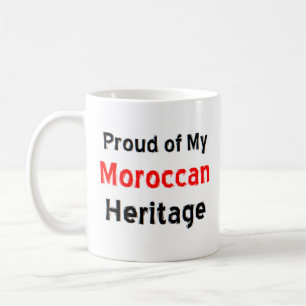 Taza De Café tazón de café del patrimonio marroquí