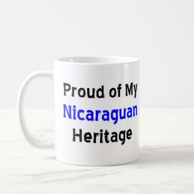 Taza De Café tazón de café del patrimonio nicaragüense (Izquierda)