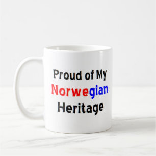 Taza De Café tazón de café del patrimonio noruego