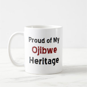 Taza De Café tazón de café del patrimonio ojibwe