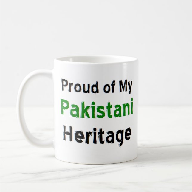 Taza De Café tazón de café del patrimonio pakistaní (Izquierda)