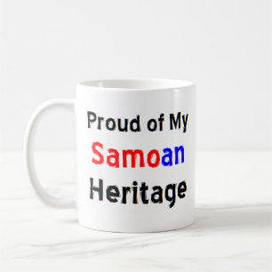 Taza De Café tazón de café del patrimonio samoano