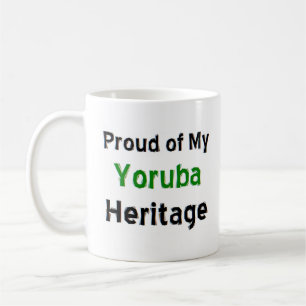 Taza De Café tazón de café del patrimonio yoruba