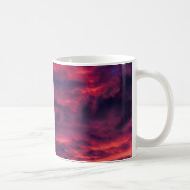 Taza De Café tazón de café rojo de agosto (Derecha)