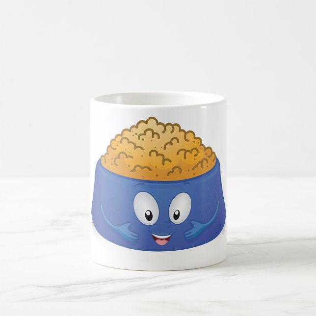 Taza De Café Tazón de comida para cachorro feliz (Subido por el creador)