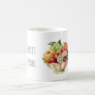 Taza De Café Tazón de Frutas