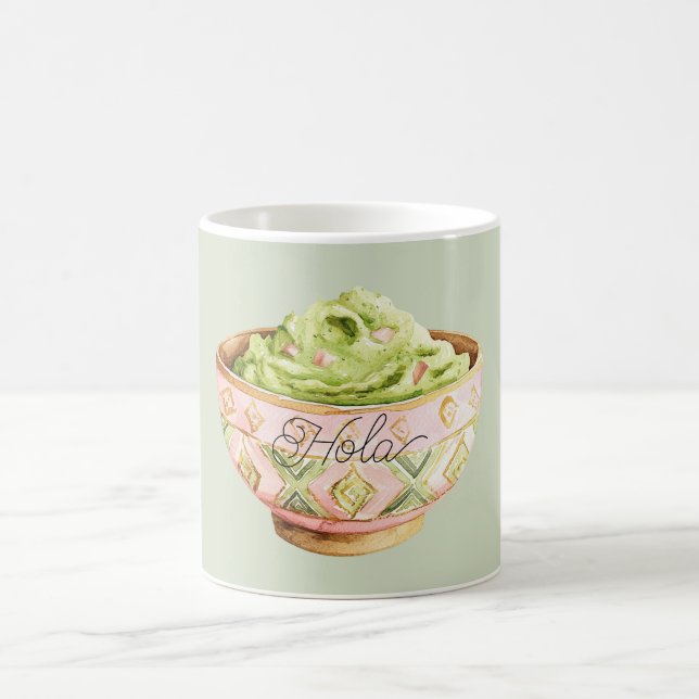 Taza De Café Tazón de Guacamole Hola (hola) (Centro)