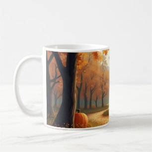 Taza De Café tazón de otoño
