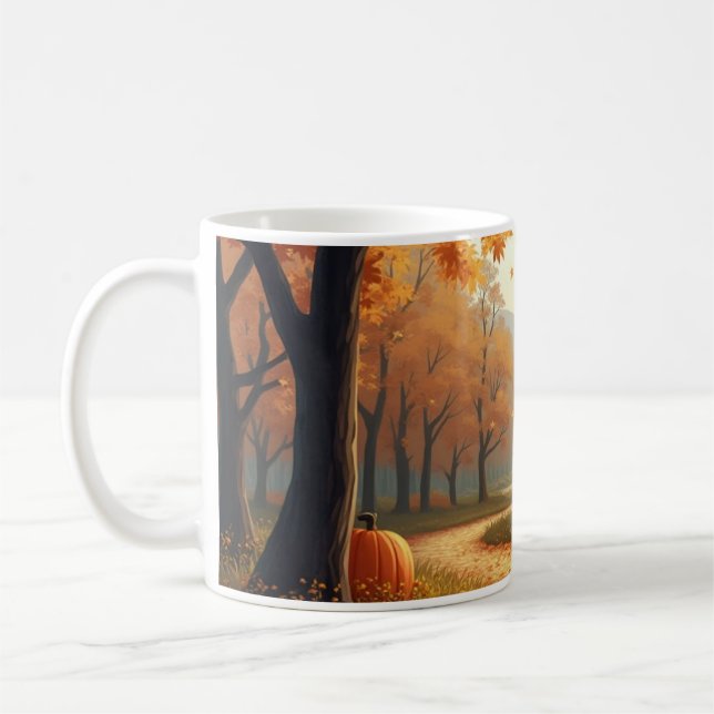 Taza De Café tazón de otoño (Izquierda)