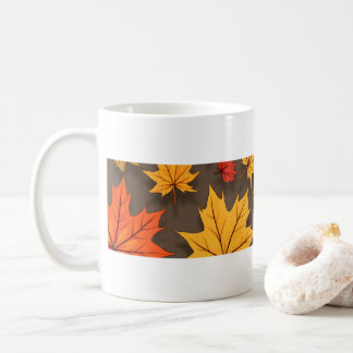 Taza De Café tazón de otoño