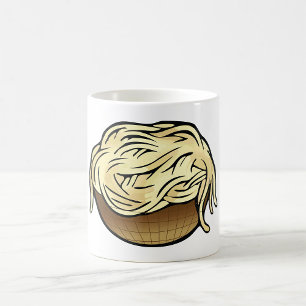 Taza De Café Tazón de Spaghetti Pasta Noodle Food
