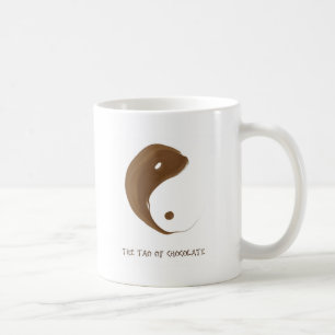 Taza De Café tazón del tao del chocolate