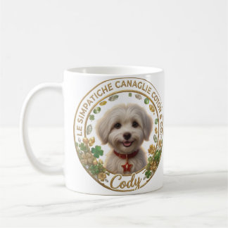 Taza De Café Tazza Cody Bianca - Coton Detectives