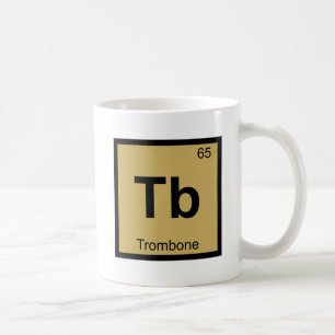 Taza De Café Tb - Música de Trombón Tabla Periódica de Química