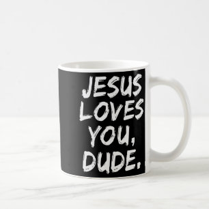Taza De Café Te Ama Jesús Tipo Creyente Cristiano Fe Dios