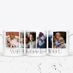 Taza De Café Te Ama La Foto Personalizada Mug