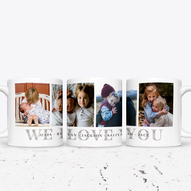 Taza De Café Te Ama La Foto Personalizada Mug (Subido por el creador)