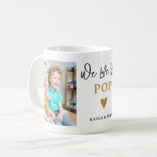 Taza De Café Te Ama Papá Abuelo De Collage de fotos