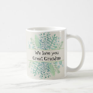 Taza De Café Te Amamos Abuela Bisabuela Regalo