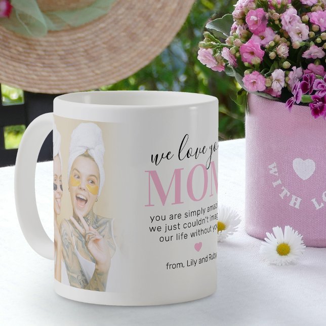 Taza De Café Te Amamos Mamá 2 Foto (Subido por el creador)