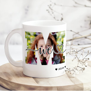 Taza De Café Te Amamos Mamá Agrega Foto Y Nombre