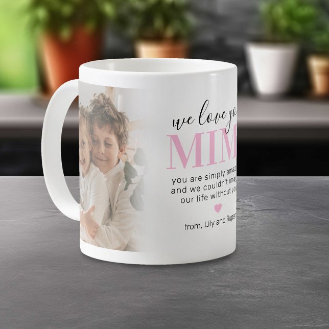Taza De Café Te Amamos Mimi 2 Foto (Subido por el creador)