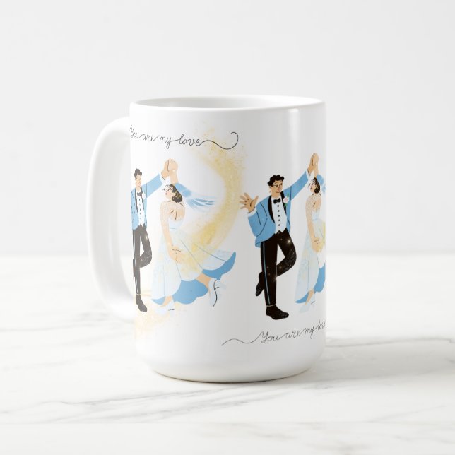 Taza De Café Te amo (Anverso izquierdo)