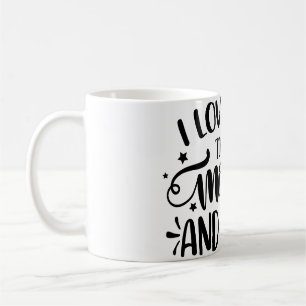 Taza De Café Te Amo A La Luna Y A La Vuelta