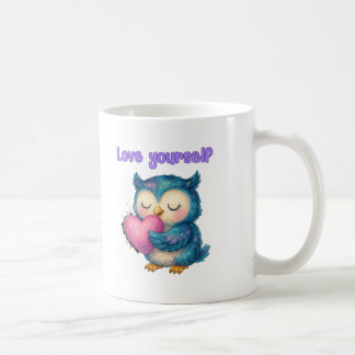 Taza De Café Te amo a ti mismo - Mugre dulce para tener positiv