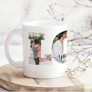 Taza De Café Te amo a ti y a mí Agregar foto y nombre