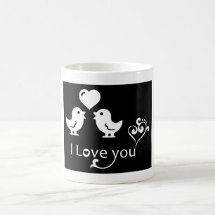 TAZA DE CAFÉ "TE AMO" AMANTES