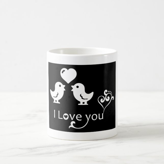 TAZA DE CAFÉ "TE AMO" AMANTES (Centro)