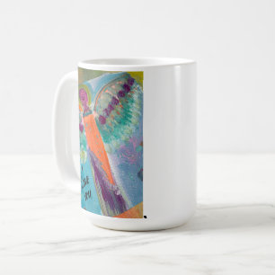 Taza De Café TE AMO ángel con arte original
