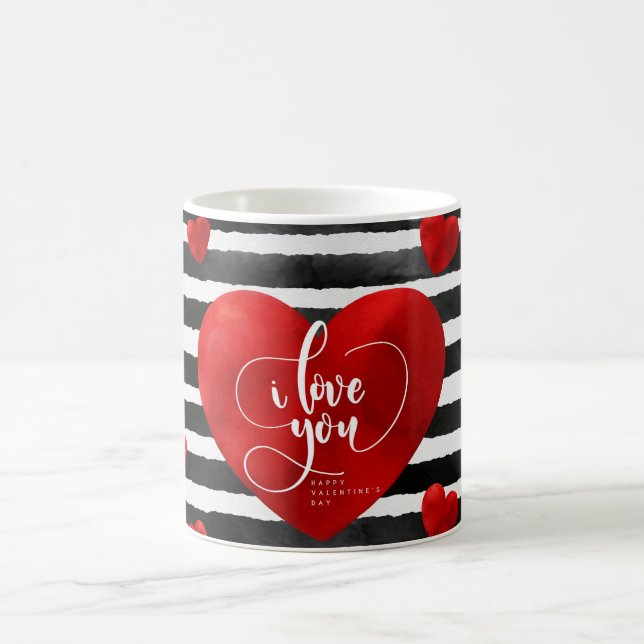 Taza De Café Te Amo El Corazón (Centro)