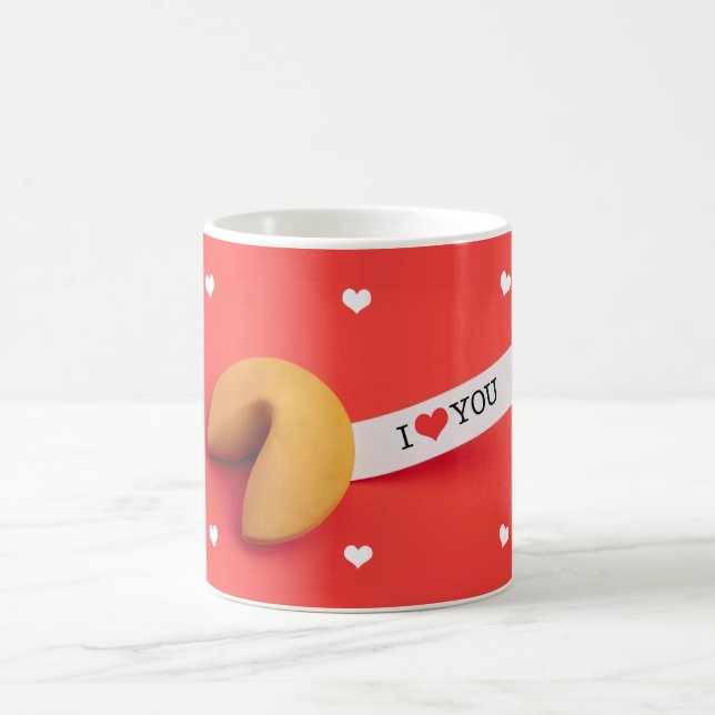 Taza De Café Te Amo Fortune Cookie (Centro)