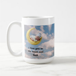 Taza de café Te Amo Hasta la Luna y de Regreso