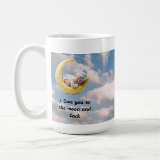 Taza de café Te Amo Hasta la Luna y de Regreso