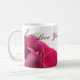 Taza De Café Te Amo Madre Rosa Suave