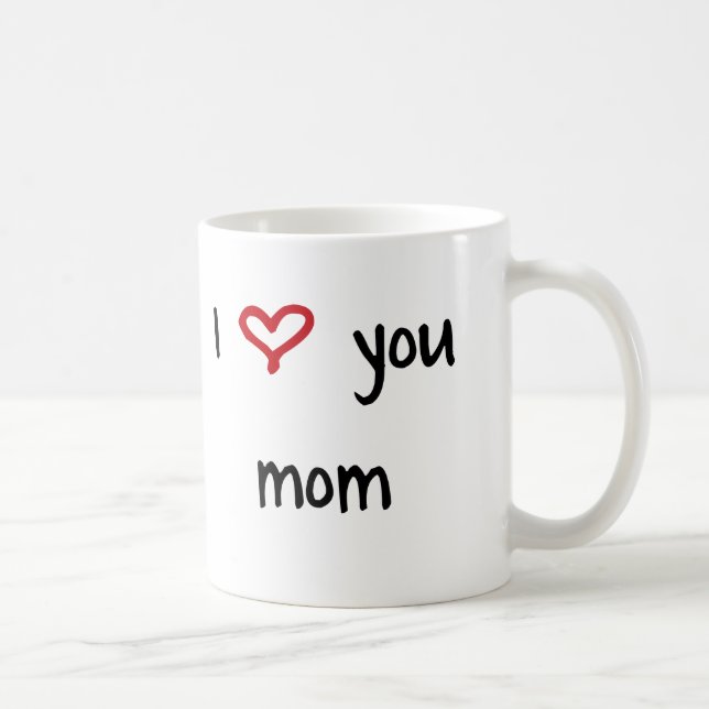Taza De Café Te amo, mamá (Derecha)