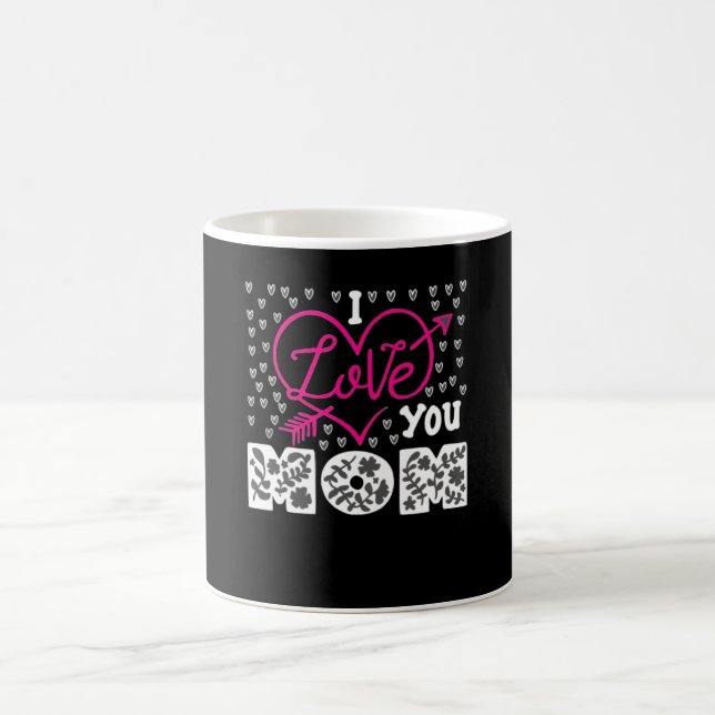 Taza De Café Te amo mamá (Centro)