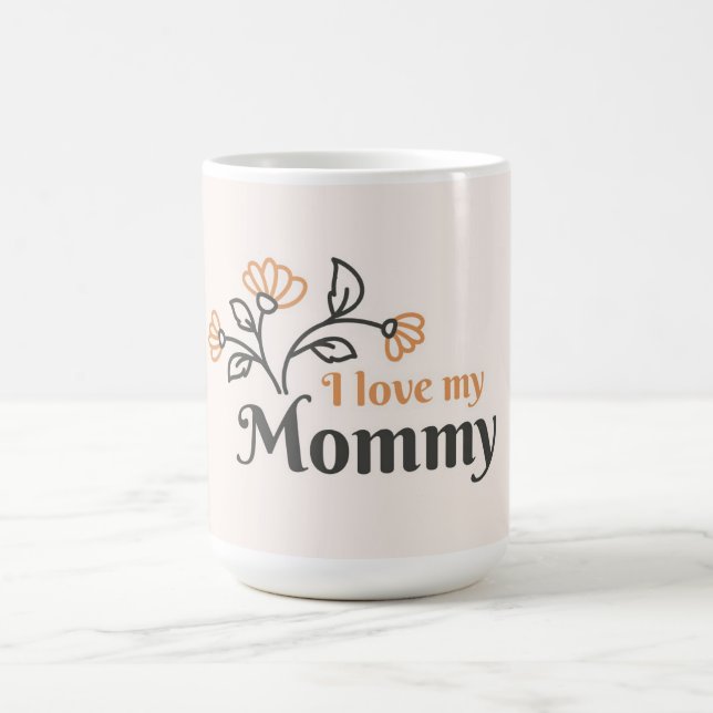 Taza De Café Te Amo Mamá Café Mug (Centro)