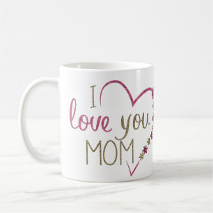 Taza De Café Te Amo Mamá Café Mug