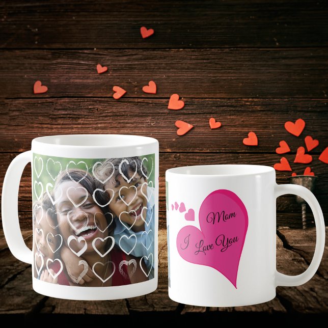 Taza De Café Te amo, mamá, regalo de San Valentín (Subido por el creador)