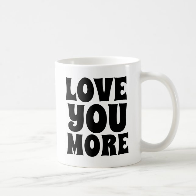 TAZA DE CAFÉ TE AMO MÁS BROTES DE CAFÉ (Derecha)