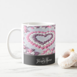Taza De Café Te amo mi dulce San Valentín con adorable monogram