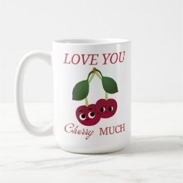 TAZA DE CAFÉ TE AMO MUCHO CHERRY