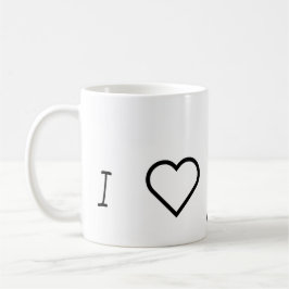 Taza De Café ¡Te Amo Mumsy! Blanca