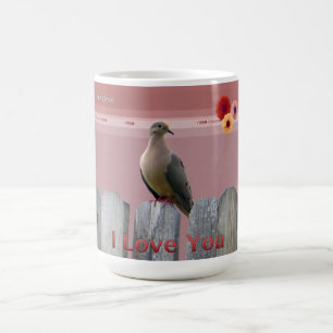Taza De Café Te amo paloma del amor
