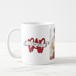 Taza De Café Te Amo Papá Foto Padres Día Café Mug